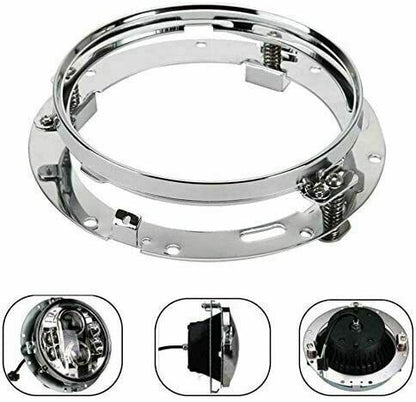 Комплект Монтажни стойки за кръгли LED фарове 7" (инча)