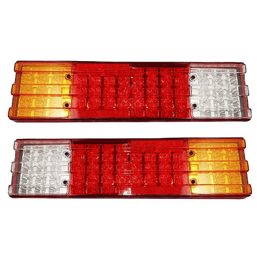 Комплект от 2 Броя Диодни LED  стопове 12V 420mm x 110mm x 75mm подходящи за Бус Камион Тир Ремарке Каравана
