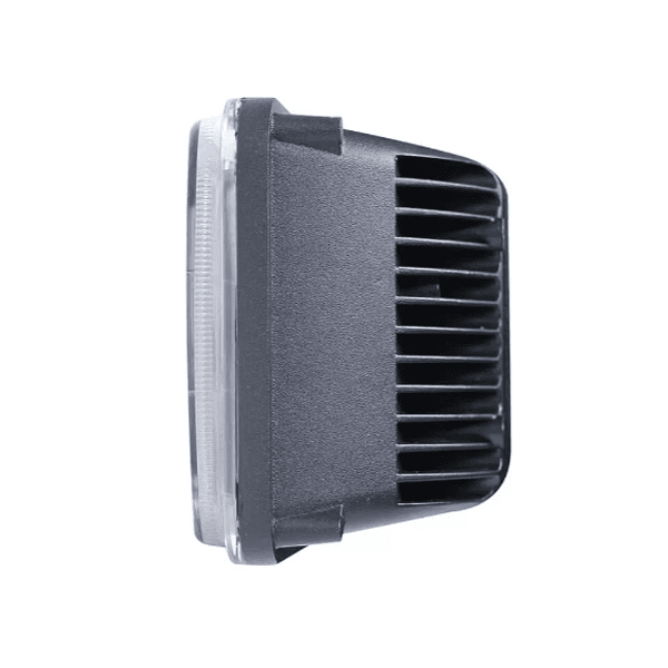 1бр Правоъгълен LED фар 4x6" 70W H4 букса, 3 светлини