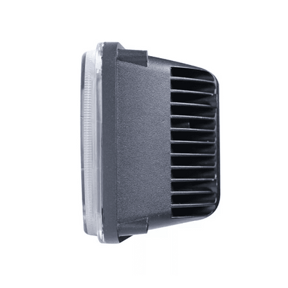 1бр Правоъгълен LED фар 4x6" 70W H4 букса, 3 светлини