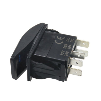 Копче/бутон с надпис ROOF LIGHTS за вграждане 12V - 24V