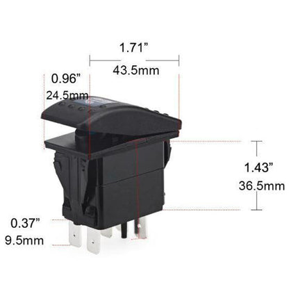 Копче/бутон с надпис TRAY LIGHTS за вграждане 12V - 24V