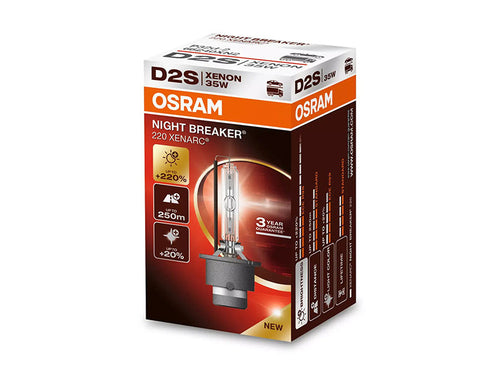 Ксенонова лампа Osram D2S Xenarc Night Breaker 220 85V, 35W, P32D-2, 4500K, 3200lm