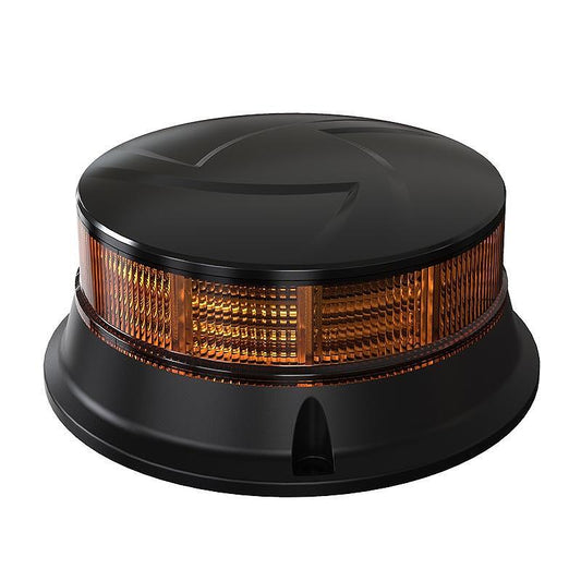 Led авариен буркан - маяк, 19W 12V/24V, въртяща сигнална лампа