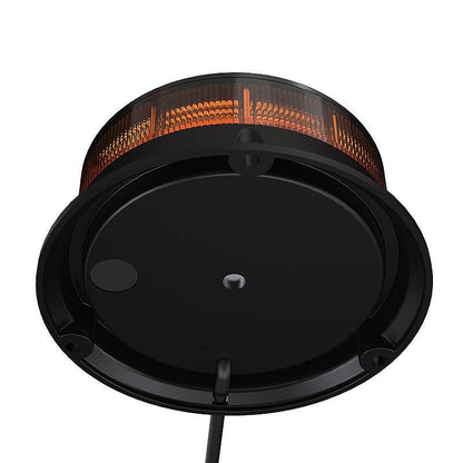 Led авариен буркан - маяк, 19W 12V/24V, въртяща сигнална лампа