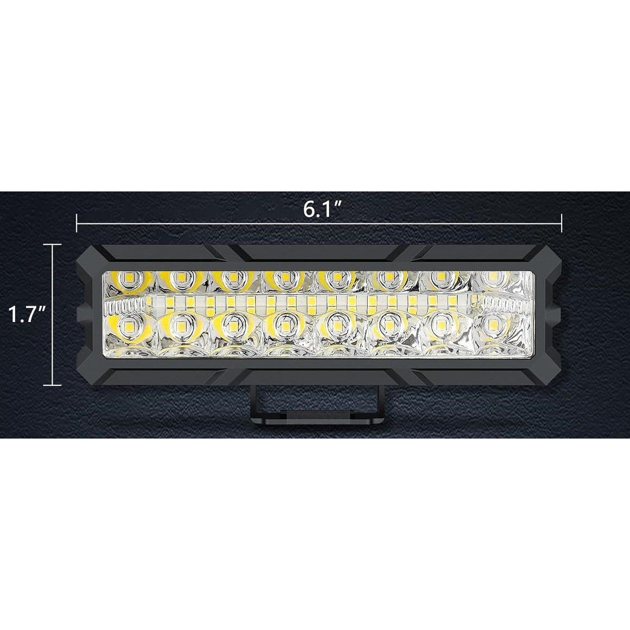 LED бар - дневна светлина 15.5см, 93W, 6500К, 12V-24V