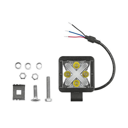 LED квадратен халоген Osram MX85-WD за Off-road 22/2W, 12V, 85mm