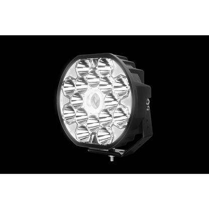 LED Фар с дълга бяла светлина + бяла и жълта габаритна 80W 9100lm 12V/24V Е-марк Е9