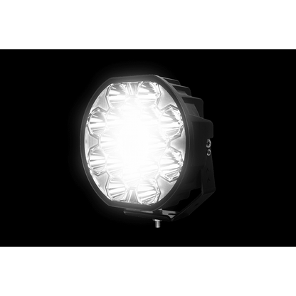 LED Фар с дълга бяла светлина + бяла и жълта габаритна 80W 9100lm 12V/24V Е-марк Е9