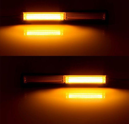 LED сигнална / аварийна лампа 30см 12V/24V - няколко режима на работа
