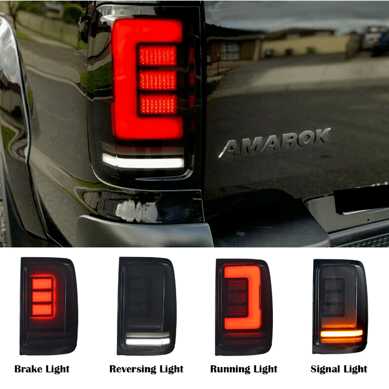 Led Стопове за Volkswagen Amarok сled 2010 година