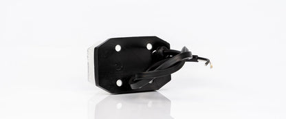 LED  Габарит с Рефлектор, Бяла Светлина, Маркер, Токос, 12V - 24V, E-Mark E9, За Каравана, Кемпер и др.