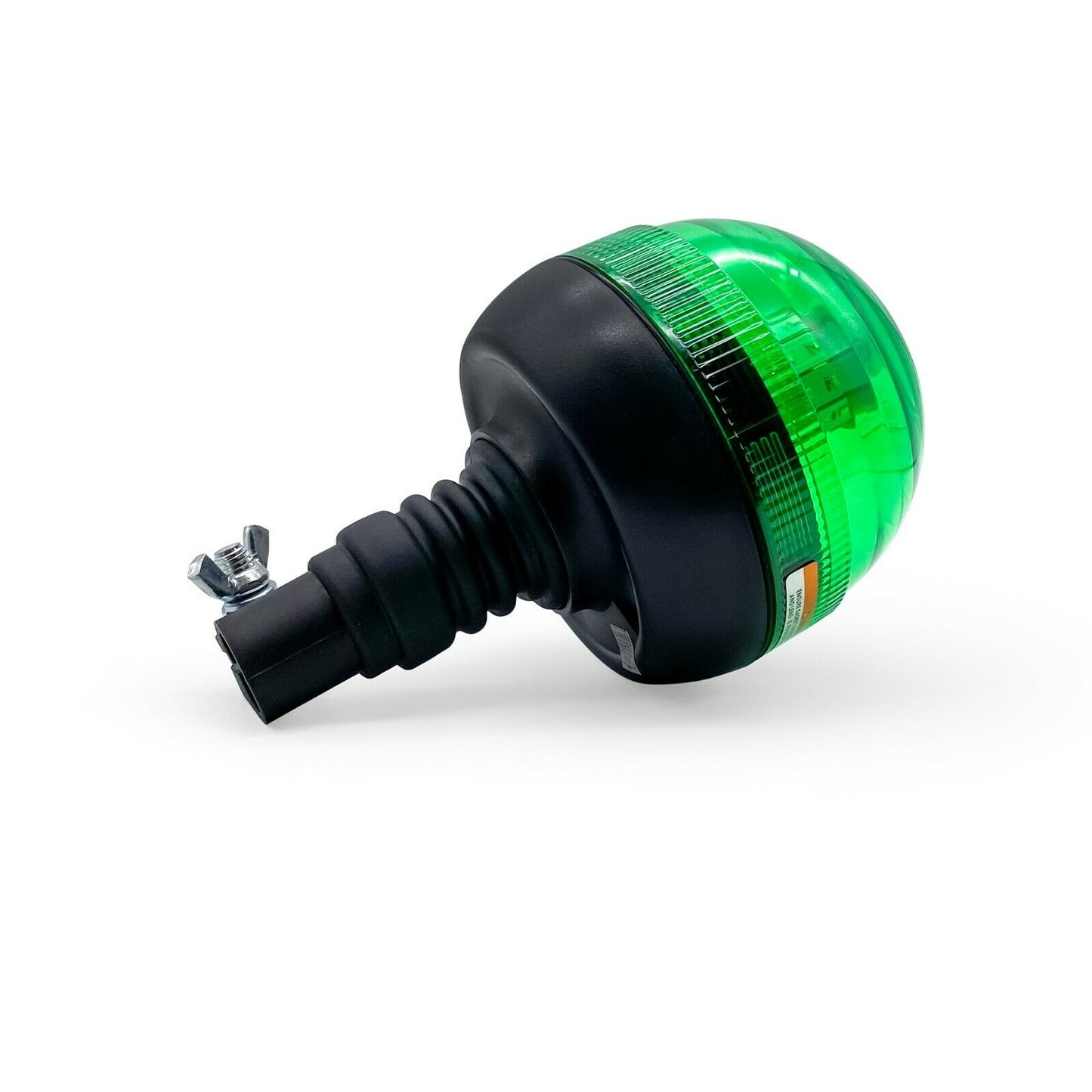 Зелена LED Аварийна Сигнална Лампа Маяк Буркан с 40 Диода и 3 Режима На Светлина 12V - 24V, Е-Mark E9