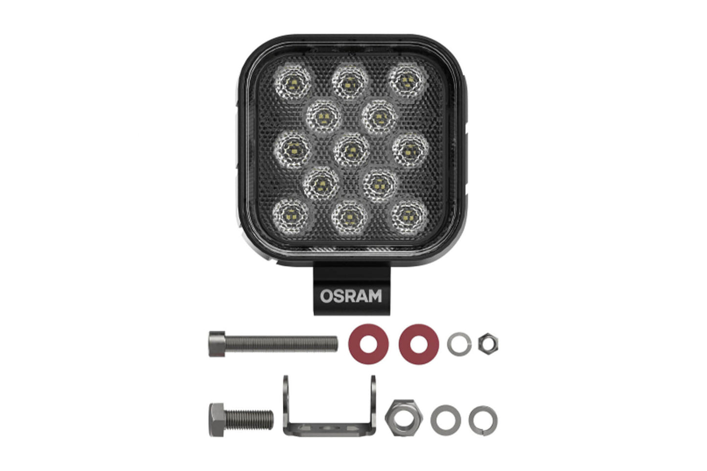 OSRAM ON-ROAD REVERSING VX120S-WD Квадратен LED халоген 113x56x126.6mm 2700K, 1100LM, 15W, 12/24V, IP69K, E-mark E9