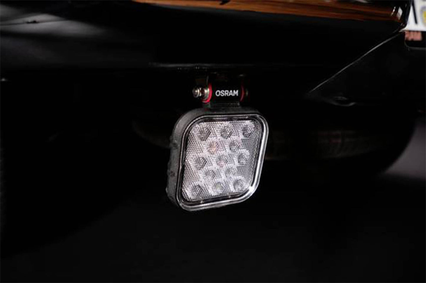 OSRAM ON-ROAD REVERSING VX120S-WD Квадратен LED халоген 113x56x126.6mm 2700K, 1100LM, 15W, 12/24V, IP69K, E-mark E9