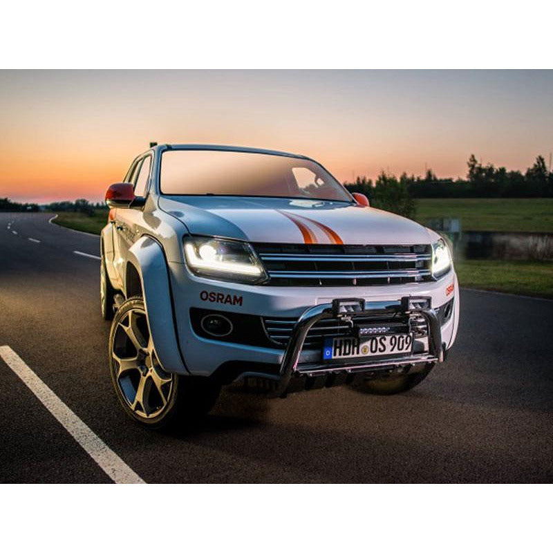 OSRAM LED фарове за Volkswagen Amarok сled 2010 година, черна основа