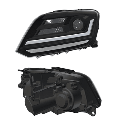 OSRAM LED фарове за Volkswagen Amarok сled 2010 година, черна основа
