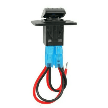 Панел/табло с 1 бутон ON/OFF - универсален, за вграждане 12V - 24V