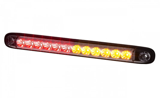 LED  Диодна Мултифункционална Задна Светлинаа С Три функции Стоп Габарит Мигач 12V - 24V E-Mark, 257mm x 27mm