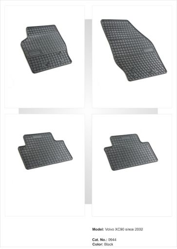 Гумени стелки оза VOLVO XC90  (2002-2014)