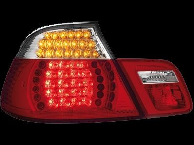Диодни стопове за BMW E46 кабрио (1999-2003) - хром