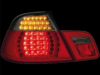 Диодни стопове за BMW E46 кабрио (1999-2003) - опушен мигач