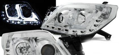 Кристални Фарове за Toyota Land Cruiser 150 (2009-2013) - хром
