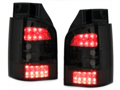 Кристални диодни стопове VW TRANSPORTER T5 (2003-2009) - опушени