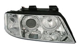 Кристални фарове AUDI A6 (2001-2003) - хром