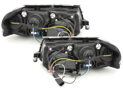 Кристални фарове DAYLINE VW PASSAT B5.5 (01-05) - черни
