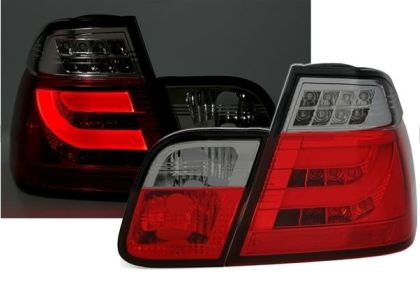 Диодни стопове BMW E46 седан (2001-2005) - опушени