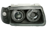 Кристални фарове POLO 6N (94-99) - черни