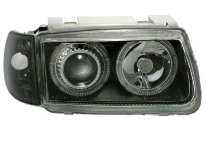 Кристални фарове POLO 6N (94-99) - черни