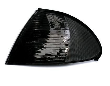 Кристални мигачи до фара BMW E46 комби (98-01) - черни