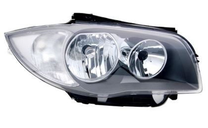 Кристални фарове BMW E87 (2004-2011) - черни