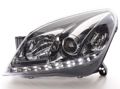 Кристални фарове OPEL ASTRA H (04-09) - хром