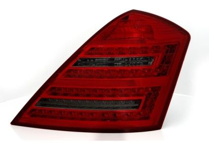 Диодни стопове за Mercedes W221 S-Class (2005-2011) - с опушен мигач