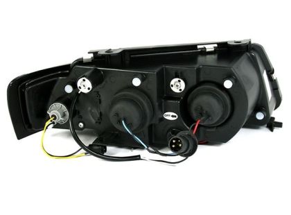 Кристални фарове Angel Eyes VW PASSAT 3B/ B5 (97-00) - хром