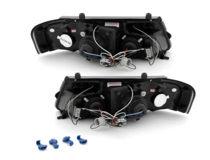 Кристални фарове Angel Eyes VW PASSAT 3B/ B5 (97-00) - хром