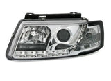 Кристални фарове Dayline VW PASSAT 3B/ B5 (97-00) - хром