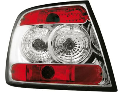 Кристални стопове AUDI A4 седан (95-01) - хром