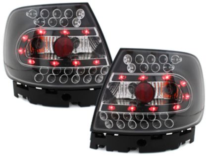 Диодни стопове AUDI A4 седан (95-01) - черни