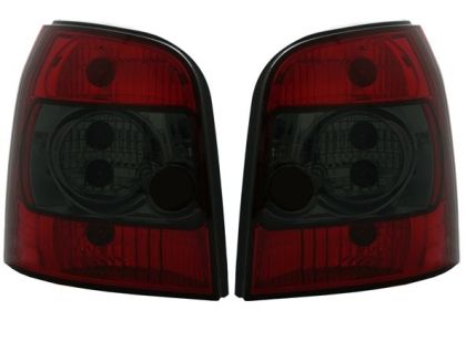 Кристални стопове AUDI A4 комби (95-01) - опушен хром