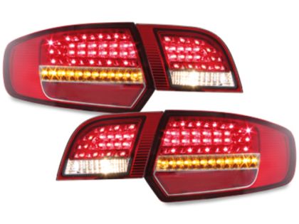 Диодни стопове AUDI A3 sportback (2003-2008) - червени