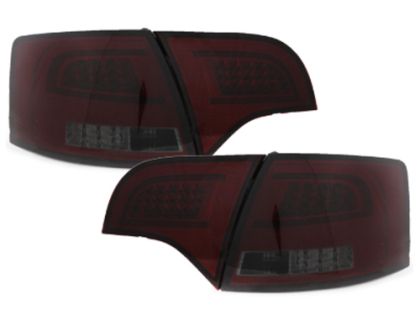 Диодни стопове AUDI A4 комби (2004-2007) - червени / опушени