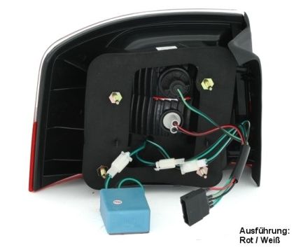 Диодни стопове AUDI A6 комби (97-04) - хром