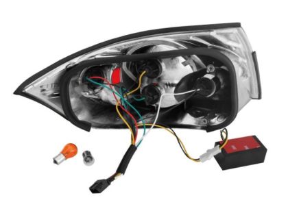 Кристални стопове AUDI TT (98-05) - хром