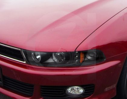 Кристални фарове за Mitsubishi Galant (1996-2006) - черни