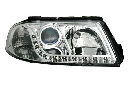 Кристални фарове DAYLINE VW PASSAT B5.5 (01-05) - хром