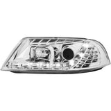 Кристални фарове DAYLINE VW PASSAT B5.5 (01-05) - хром